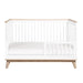 Babyletto Scoot Convertible Cot White/ Washed Natural-Nursery Furniture - Cots-Babyletto | Baby Little Planet