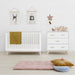 Babyletto Scoot Convertible Cot White/ Washed Natural-Nursery Furniture - Cots-Babyletto | Baby Little Planet