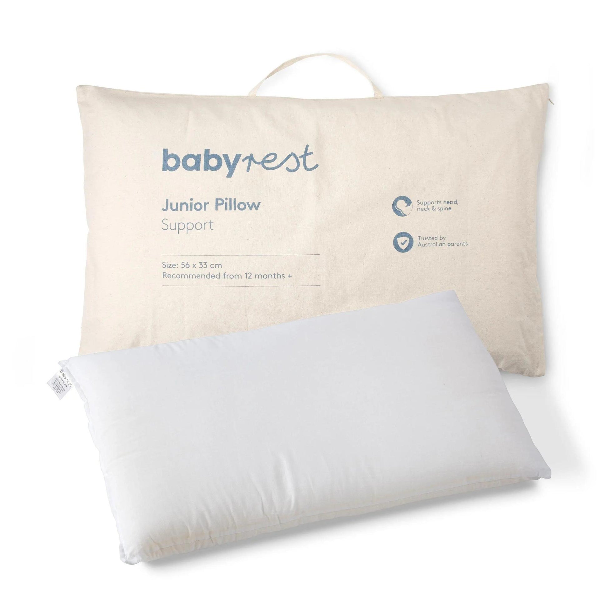 Babyrest Cot/Junior Pillow. Support Foam Core-Baby Little Planet