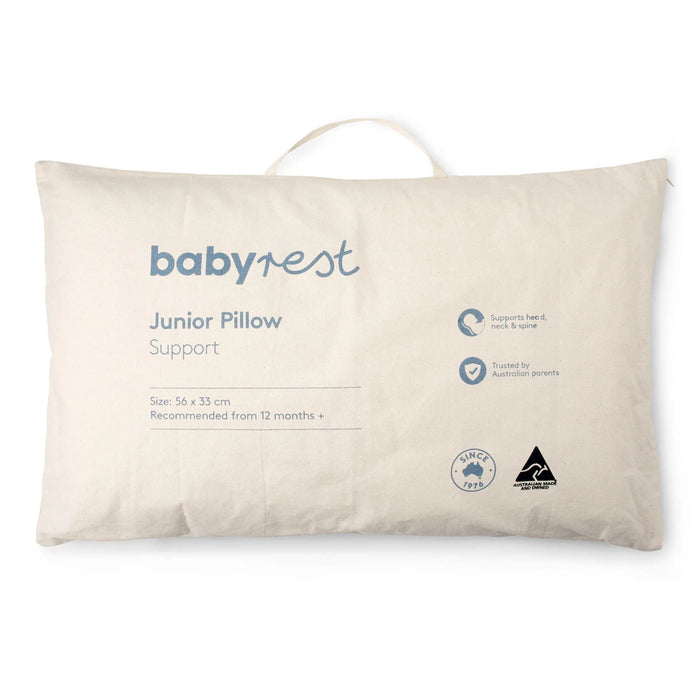 Babyrest Cot/Junior Pillow. Ventilated Foam Core-Baby Little Planet