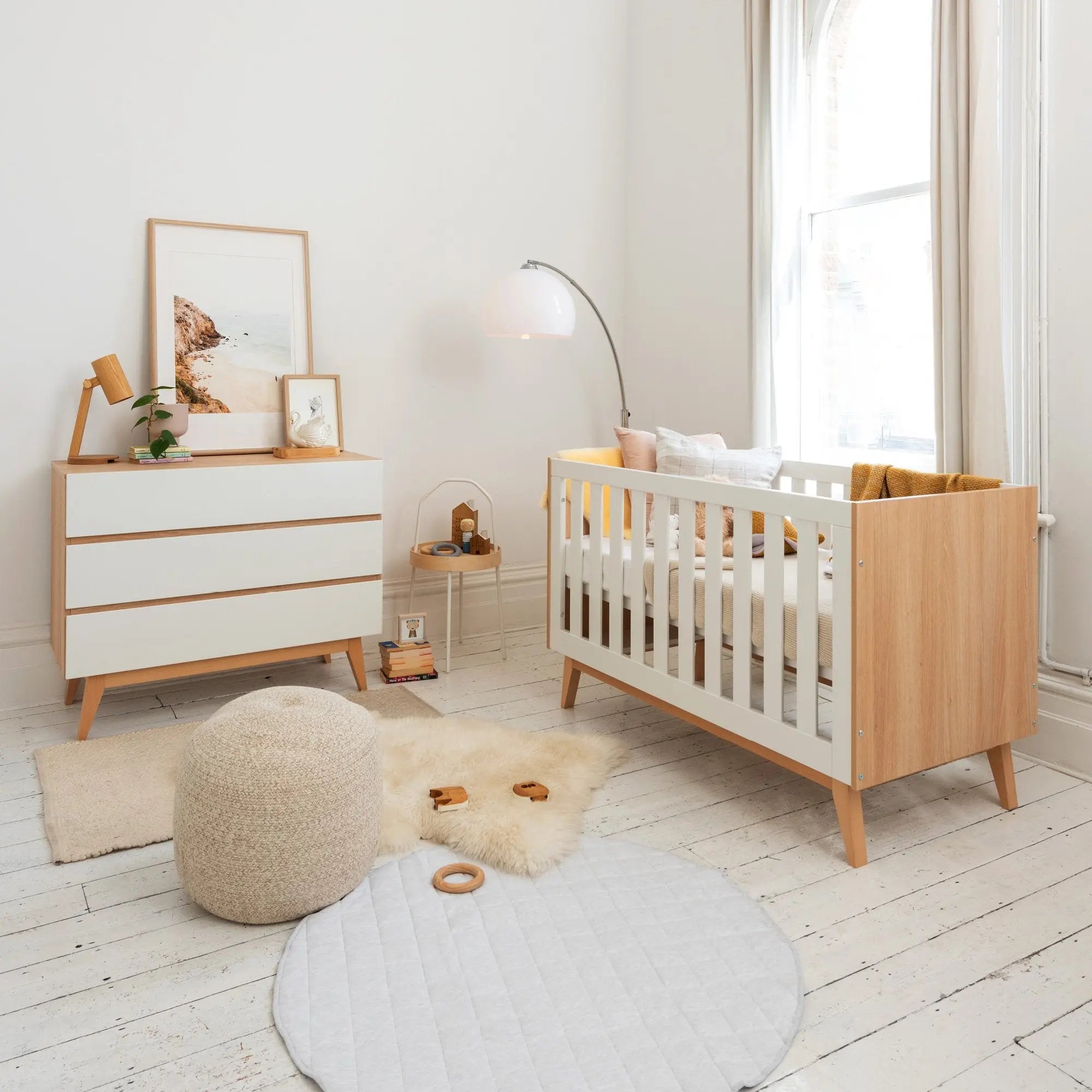Babyrest Tommi Cot-Nursery Furniture - Cots-Baby Little Planet