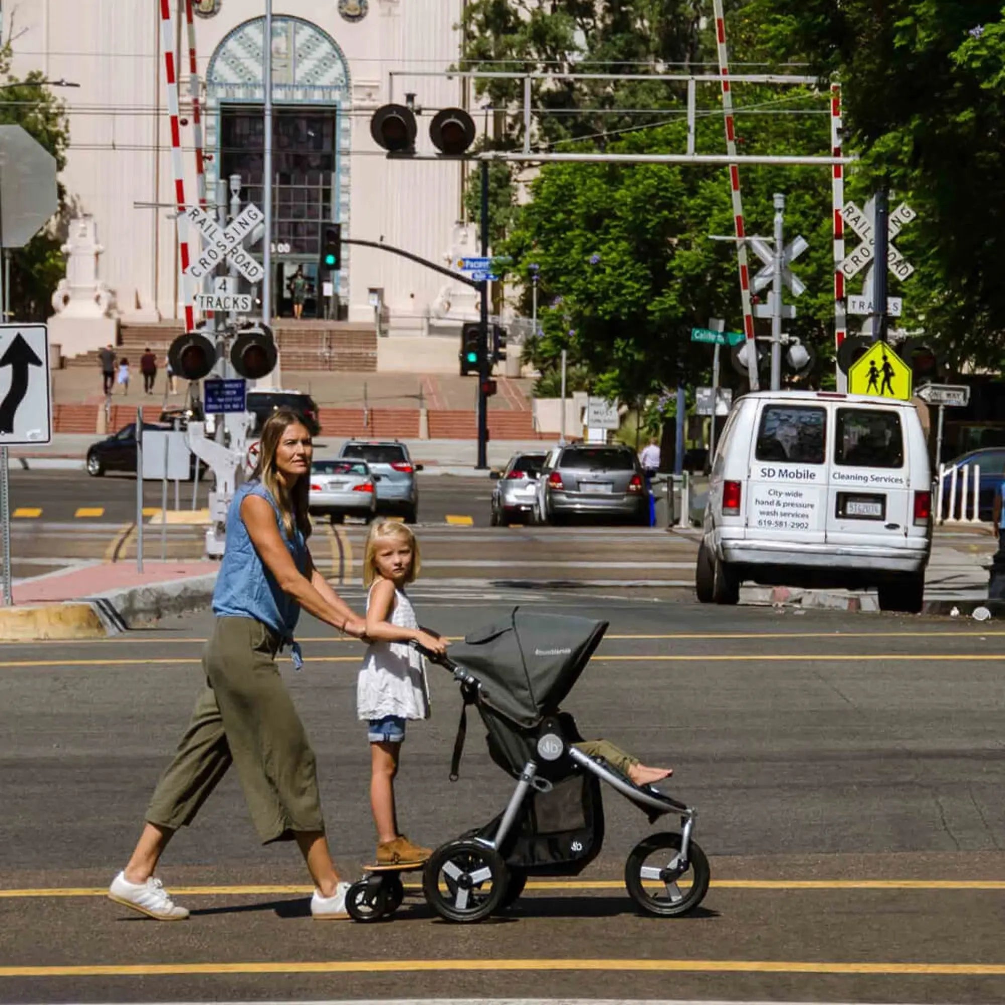 Bumbleride Mini Board for the Era, Indie and Indie Twin-Prams Strollers - Toddler Attachments-Baby Little Planet