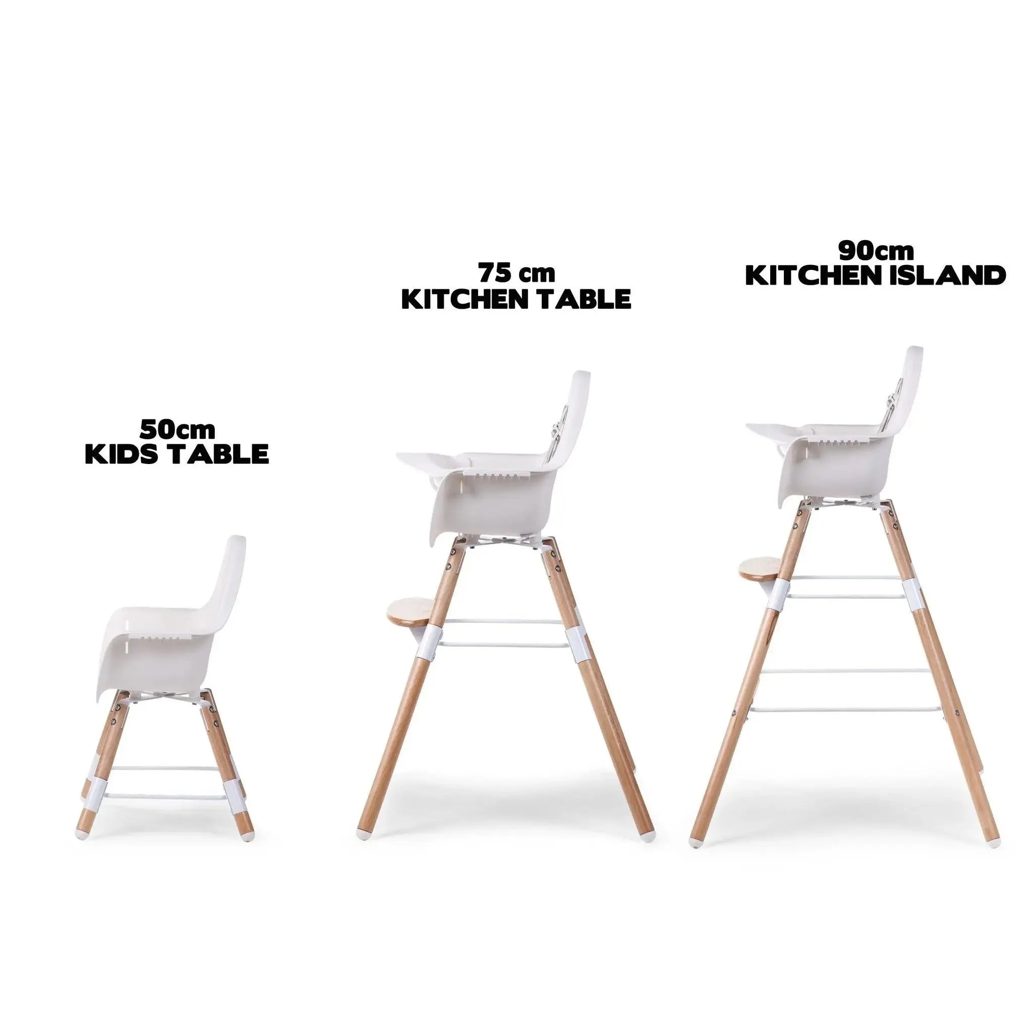 Childhome Evolu 2 High Chair-Feeding - High Chairs-Baby Little Planet