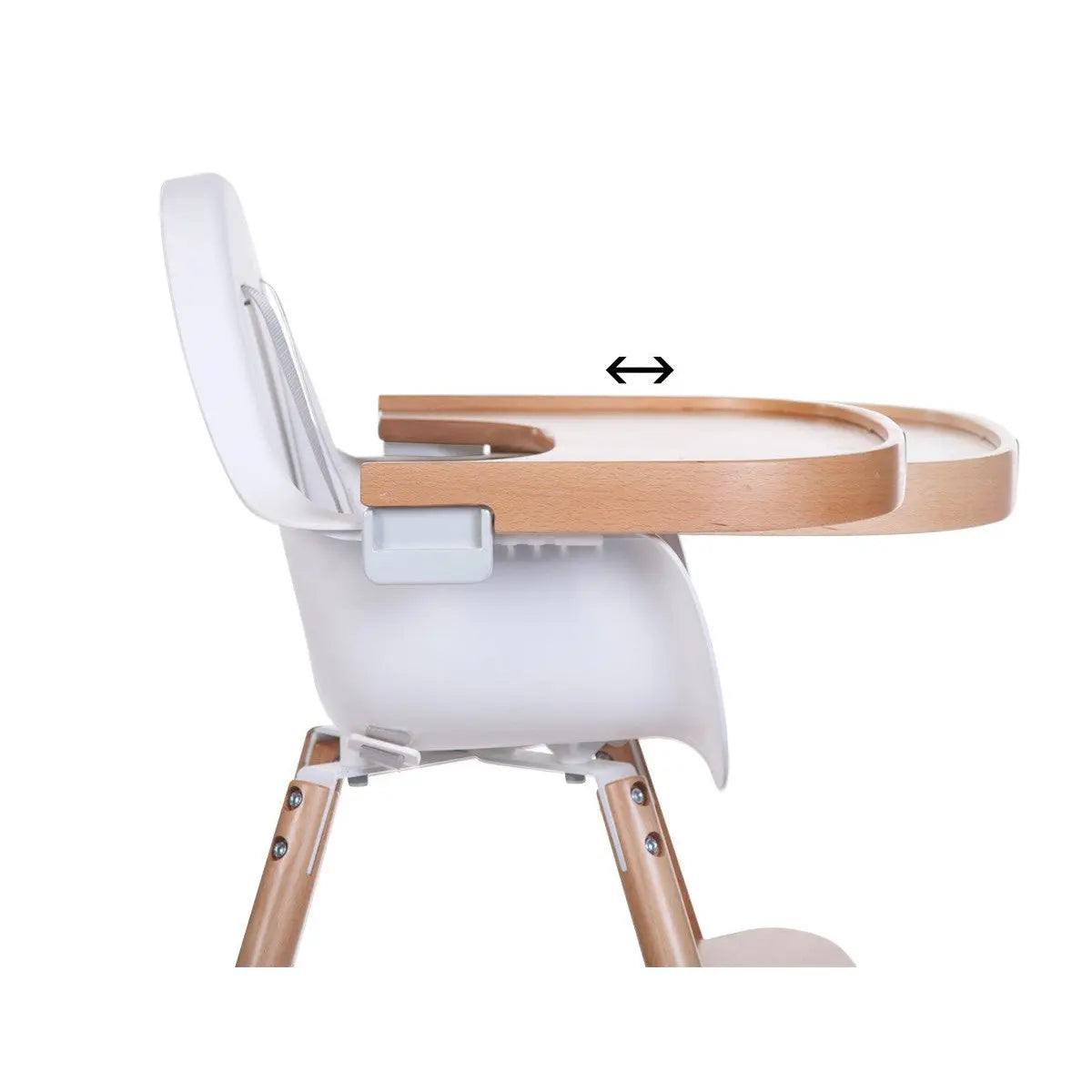 Childhome Evolo 2 timber tray-Feeding - High Chair Accessories-Baby Little Planet