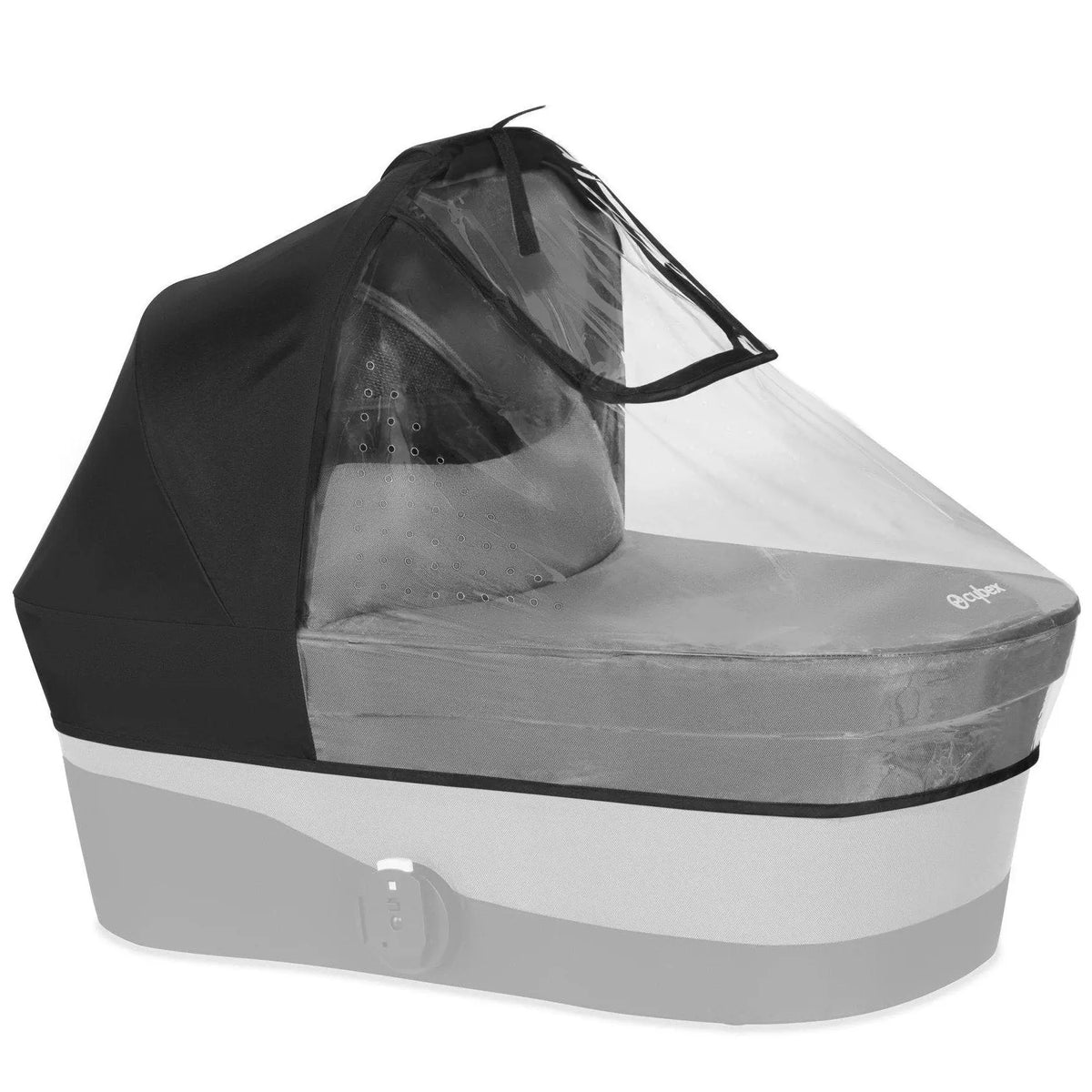 Cybex Gazelle S Carry Cot Raincover-Prams Strollers - Accessories-Baby Little Planet Hoppers Crossing