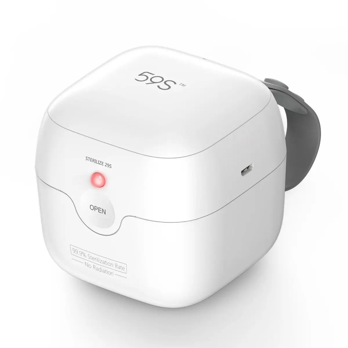 59S Mini Sterilizer box S6 for baby pacifier - White-Feeding - Sterilisers-59s | Baby Little Planet