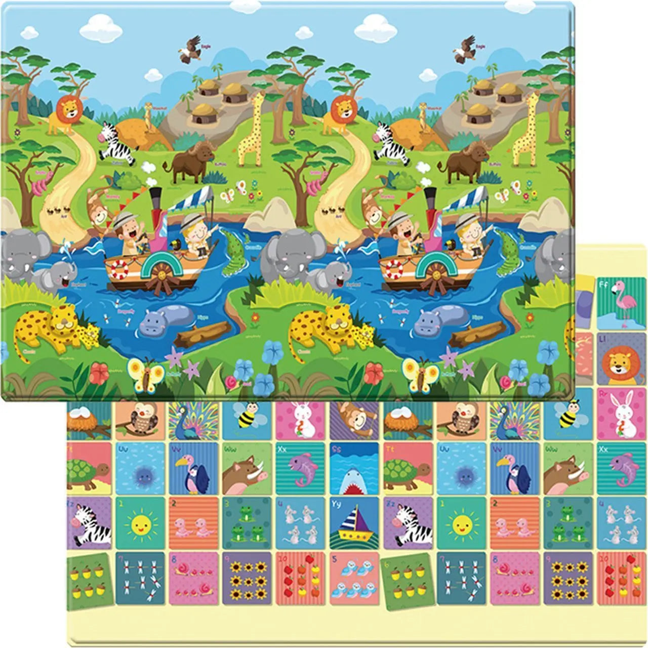 Dwinguler Soft Playmat - Standard-Playtime - Mat Gym-Baby Little Planet