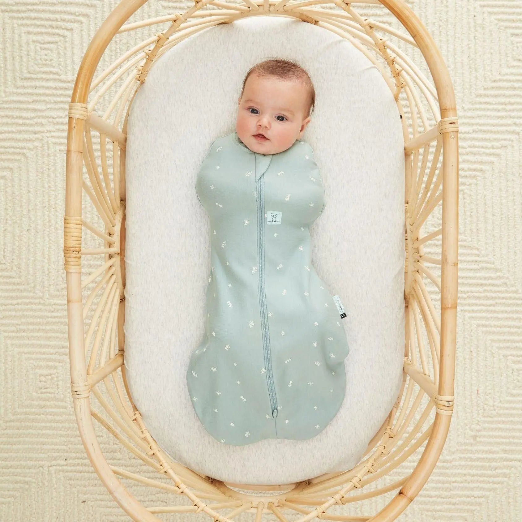 ergoPouch Organic Fitted Sheet Bassinet 0.2/ 1.0 Tog-Bedtime - Bassinet Sheets