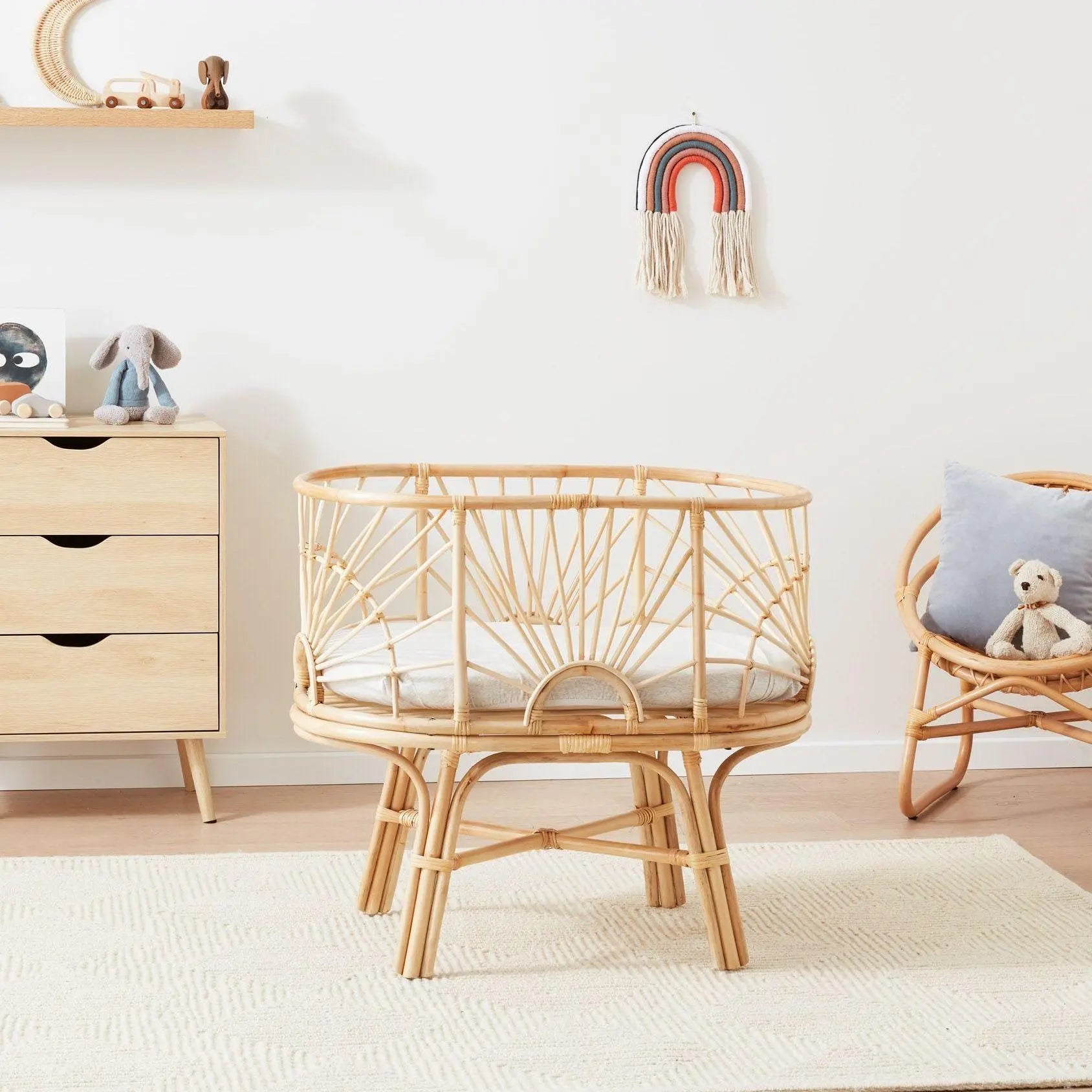 ergoPouch Organic Fitted Sheet Bassinet 0.2/ 1.0 Tog-Bedtime - Bassinet Sheets