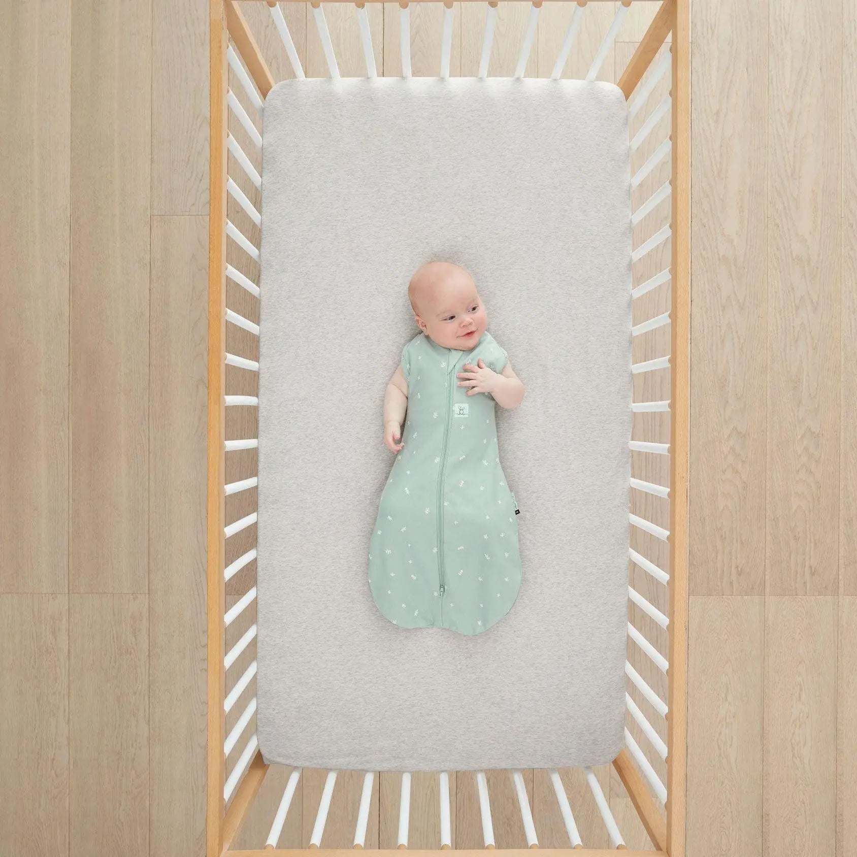 ergoPouch Organic Fitted Sheet Cot 0.2/ 1.0 Tog-Bedtime - Cot Sheets