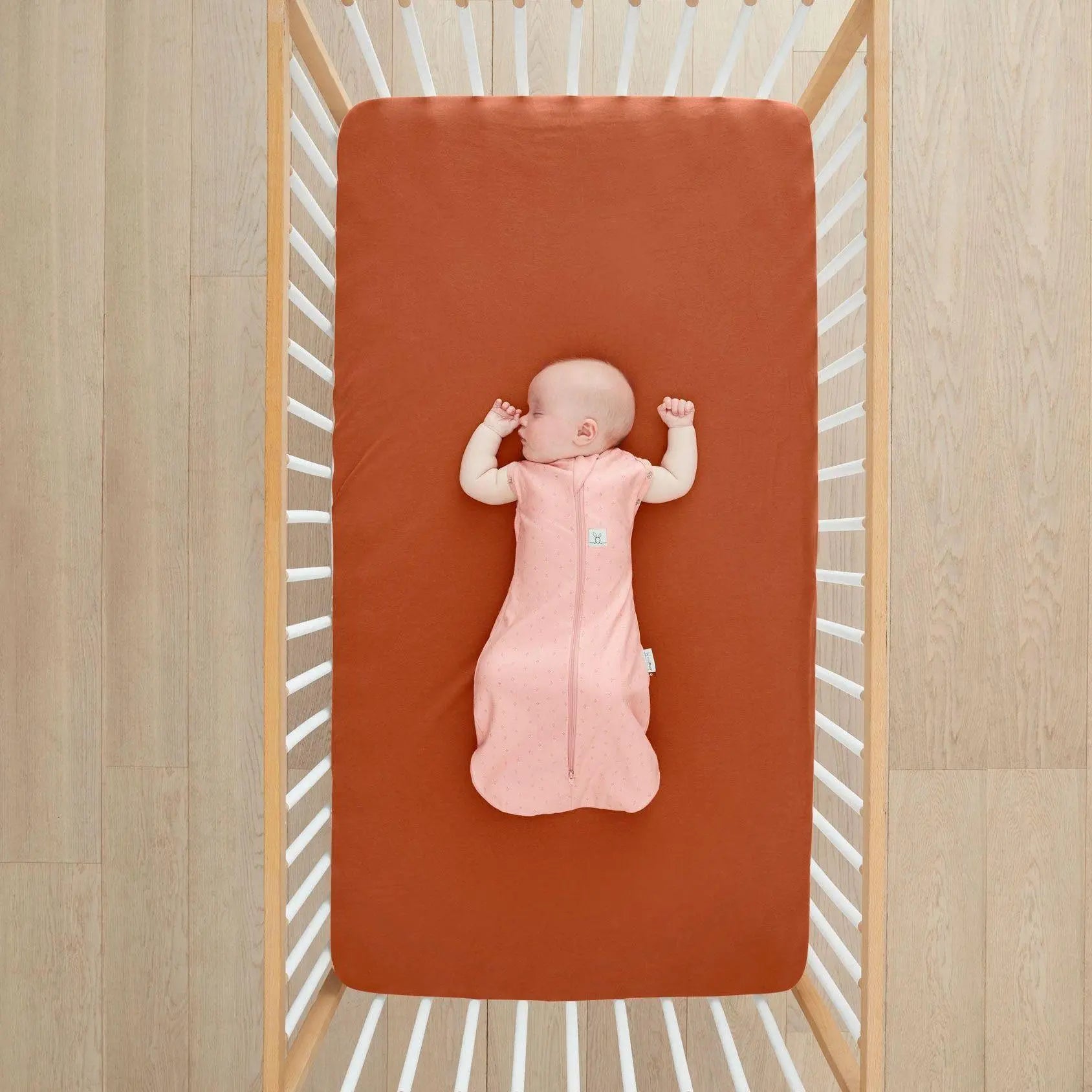 ergoPouch Organic Fitted Sheet Cot 0.2/ 1.0 Tog-Bedtime - Cot Sheets