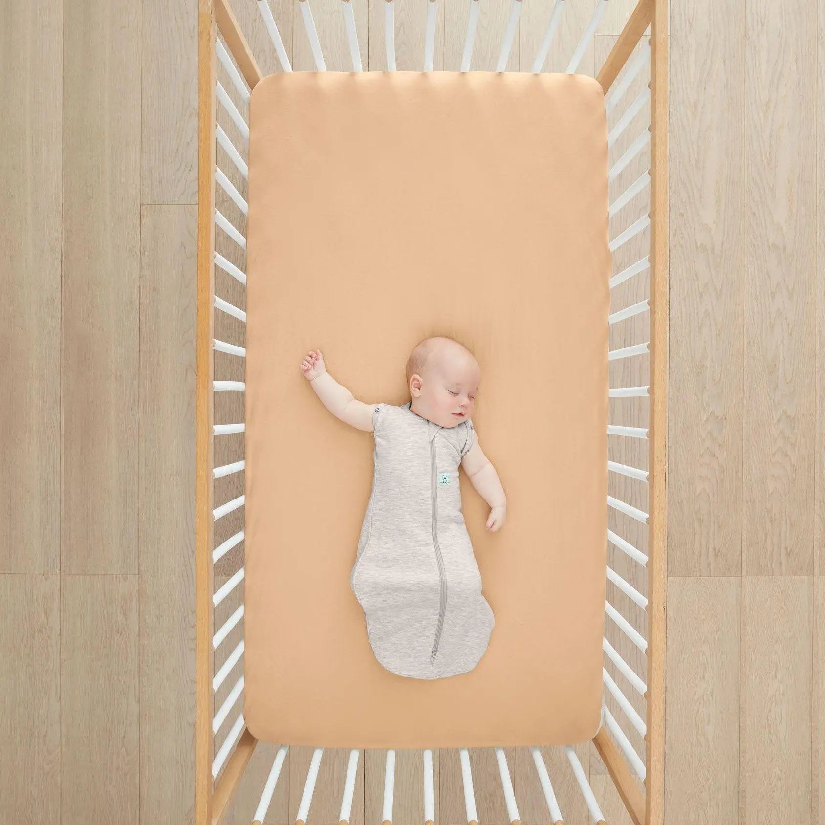 ergoPouch Organic Fitted Sheet Cot 0.2/ 1.0 Tog-Bedtime - Cot Sheets