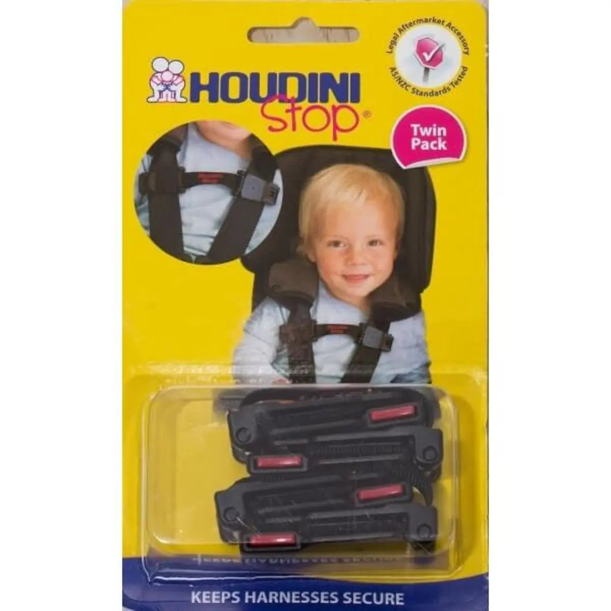 HOUDINI STOP HARNESS CLIP-Car Safety - Accessories-Houdini | Baby Little Planet