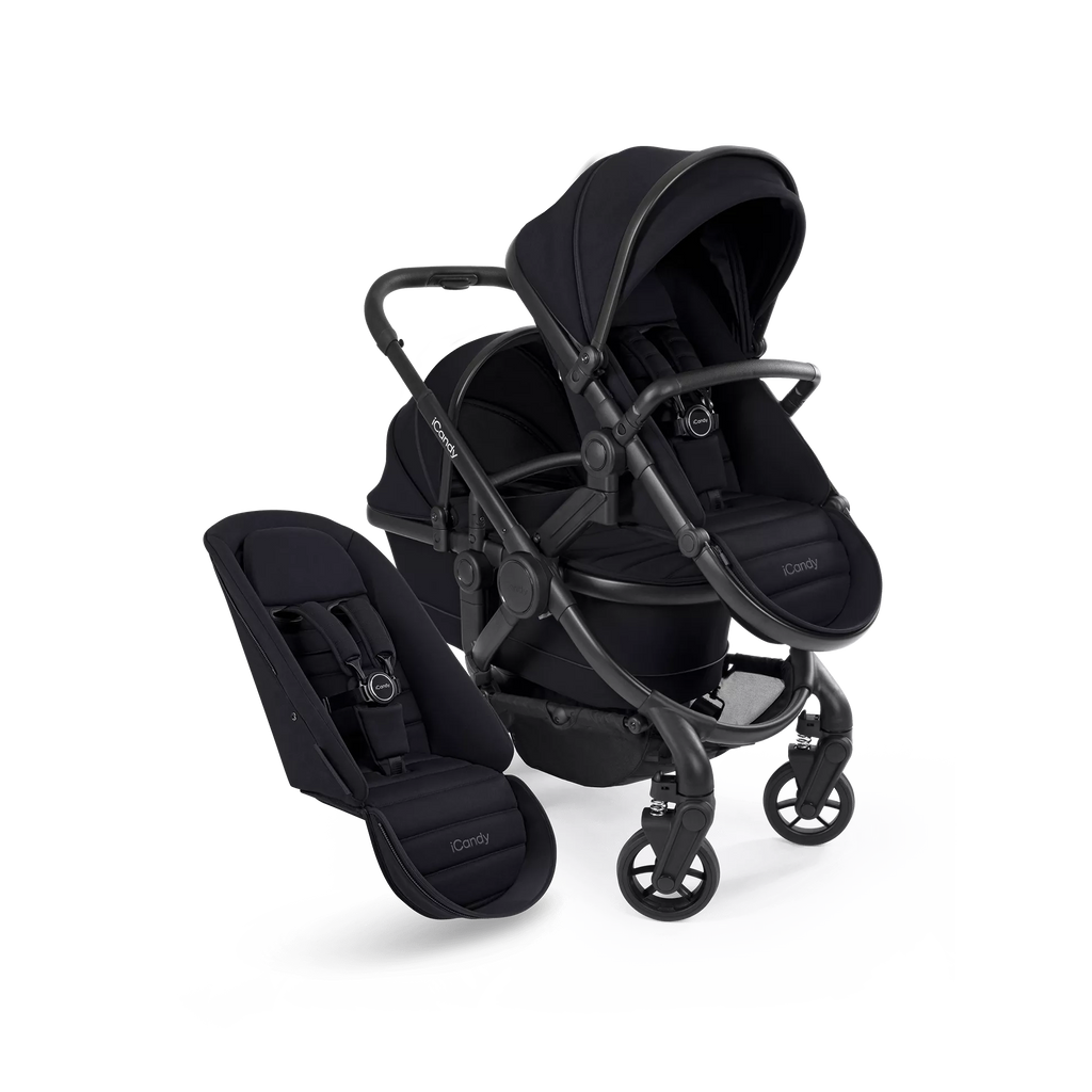 Icandy double peach pram 2025
