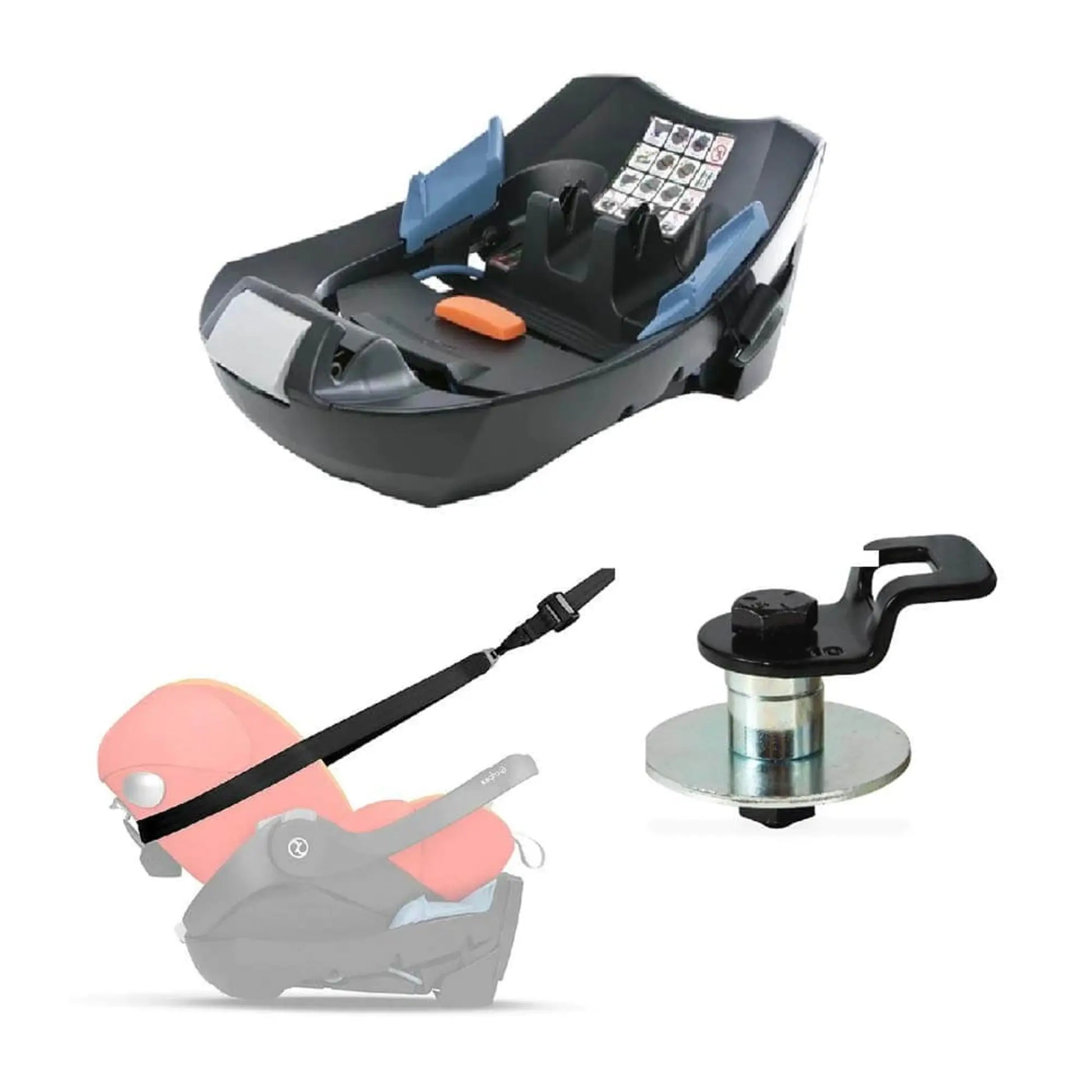 Cybex Cloud Q Base + Top Tether Kit  