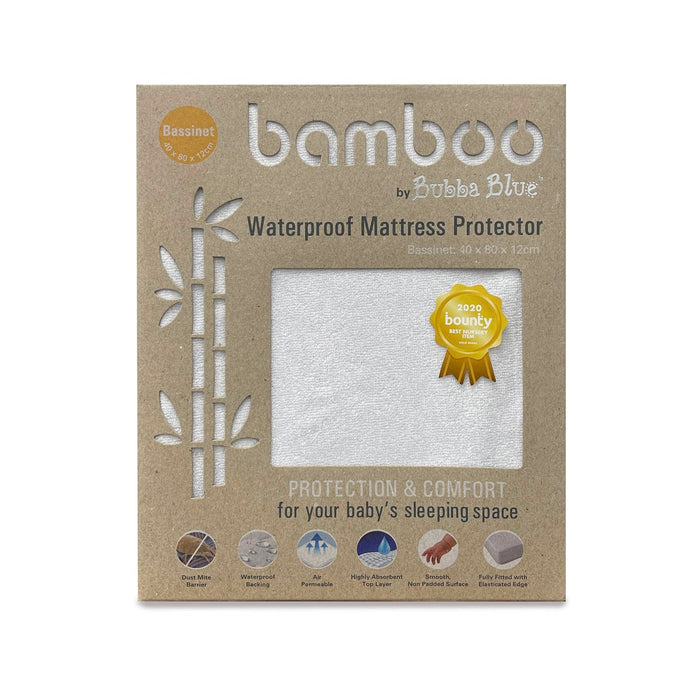 Bubba Blue Bamboo Waterproof Mattress Protector