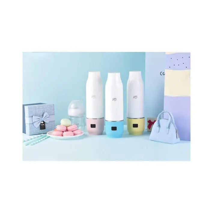 JIFFI PORTABLE BABY BOTTLE WARMER BLUE-Feeding - Steamers & Warmers-Jiffi | Baby Little Planet