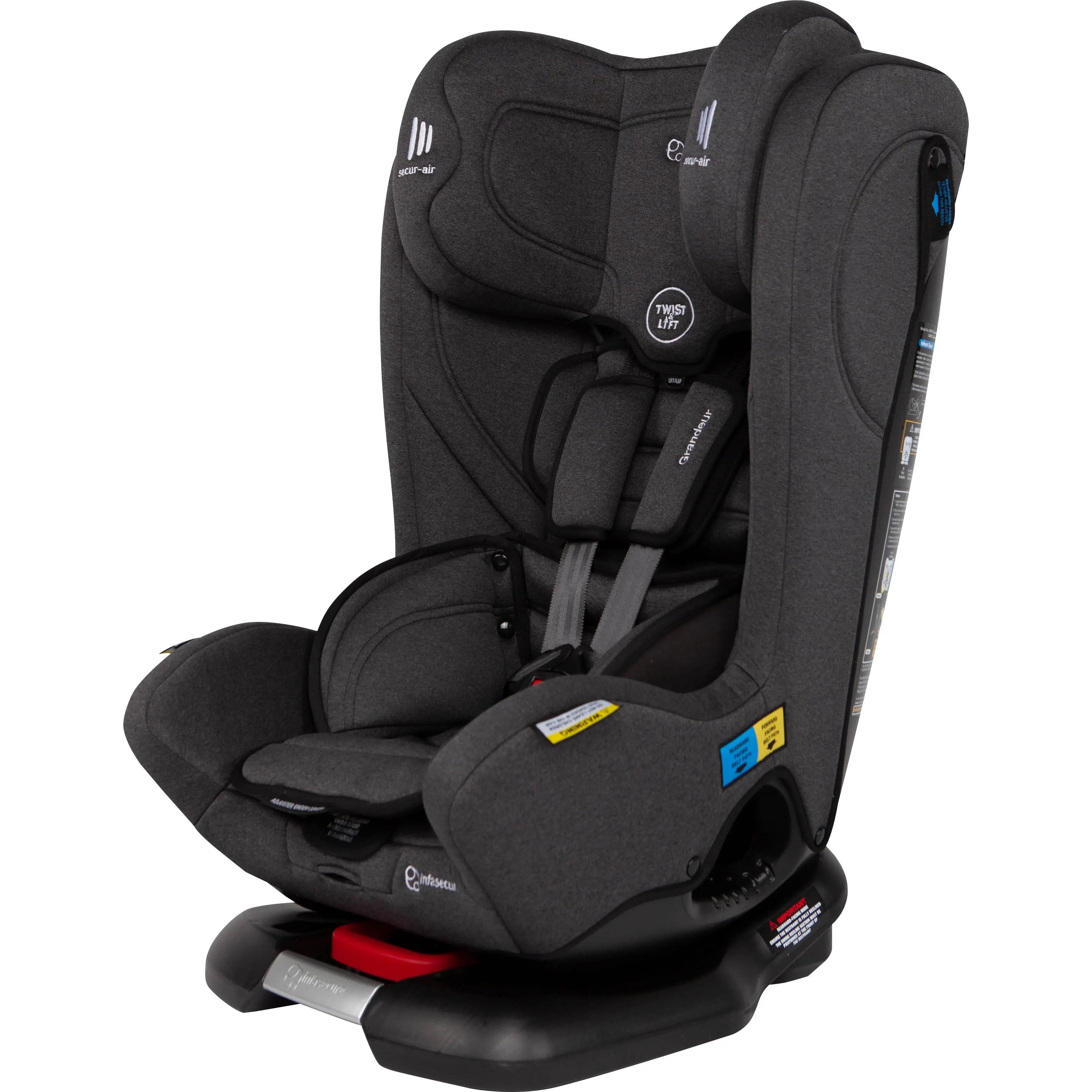 Infa Secure Grandeur (0 to 8 Years)-Car Safety - Forward Facing Car Seats 0-8Years-Infa Secure | Baby Little Planet