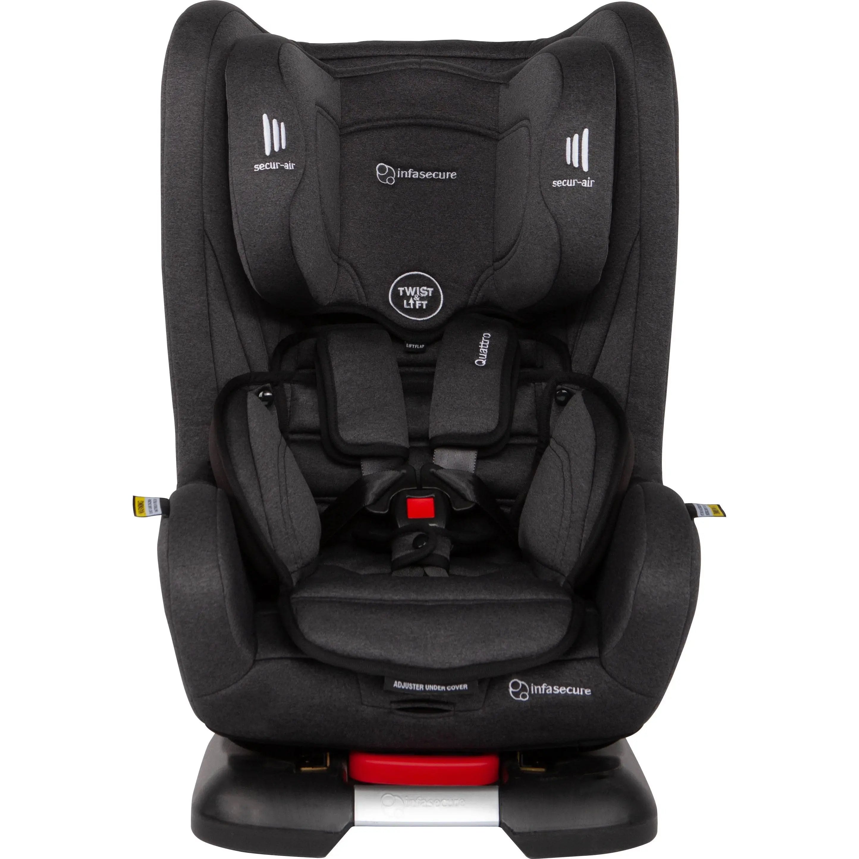 Infa Secure Quattro Go (O to 4 years)-Car Safety - Convertible Car Seats 0-4yrs-Infa Secure | Baby Little Planet
