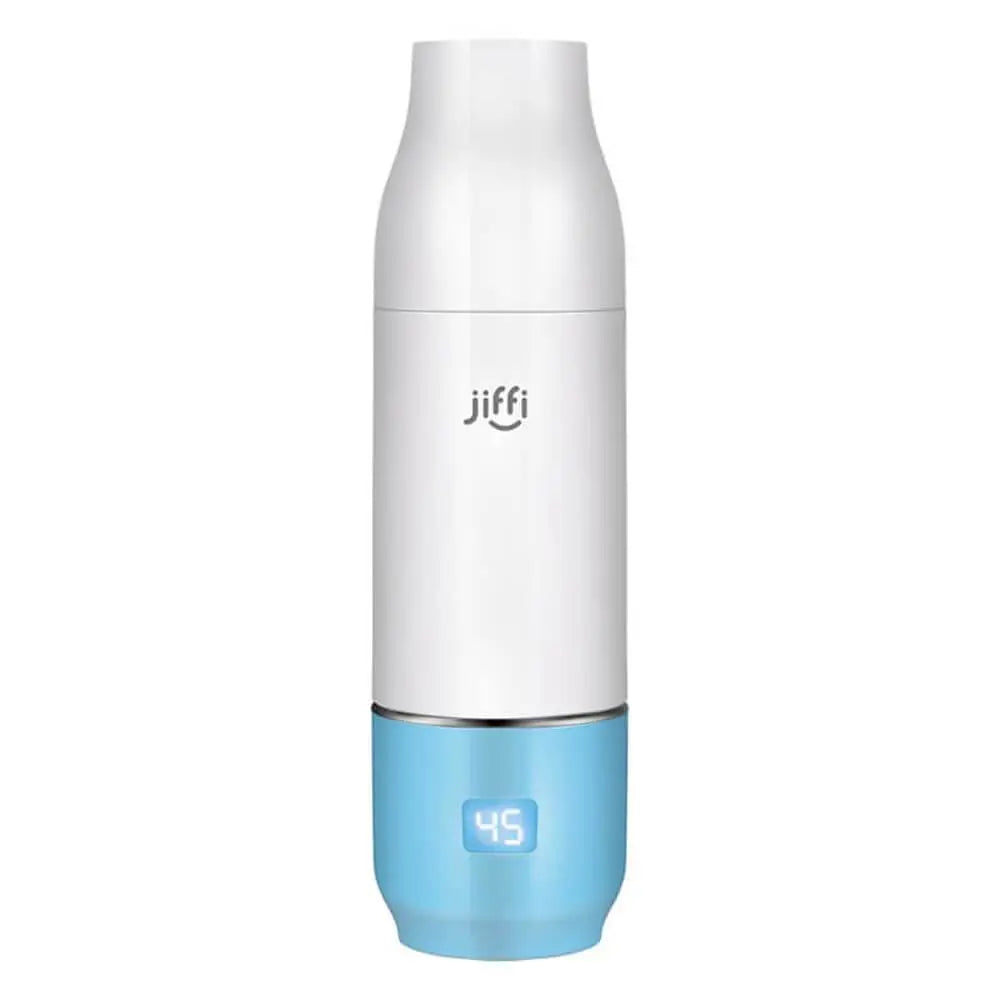 JIFFI PORTABLE BABY BOTTLE WARMER BLUE-Feeding - Steamers & Warmers-Jiffi | Baby Little Planet