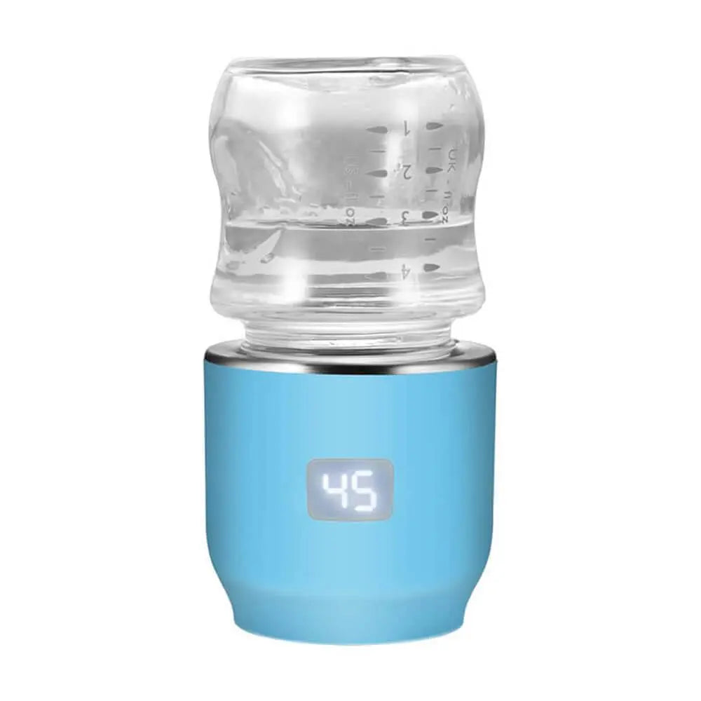 JIFFI PORTABLE BABY BOTTLE WARMER BLUE-Feeding - Steamers & Warmers-Jiffi | Baby Little Planet