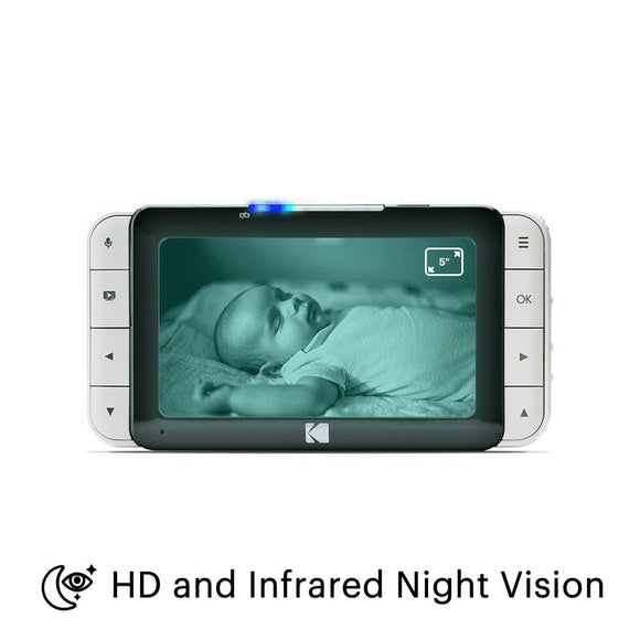 KODAK CHERISH C525 Smart Video Baby Monitor-House Safety - Baby Monitors-Kodak | Baby Little Planet