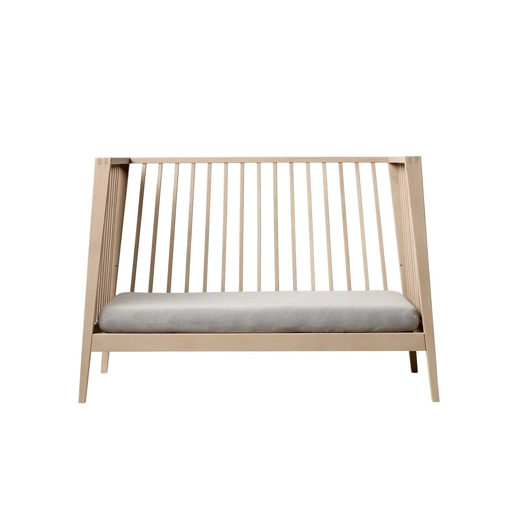 Leander Linea Cot Natural-Nursery Furniture - Cots-Leander | Baby Little Planet