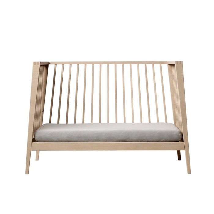 Leander Linea Cot Natural-Nursery Furniture - Cots-Leander | Baby Little Planet