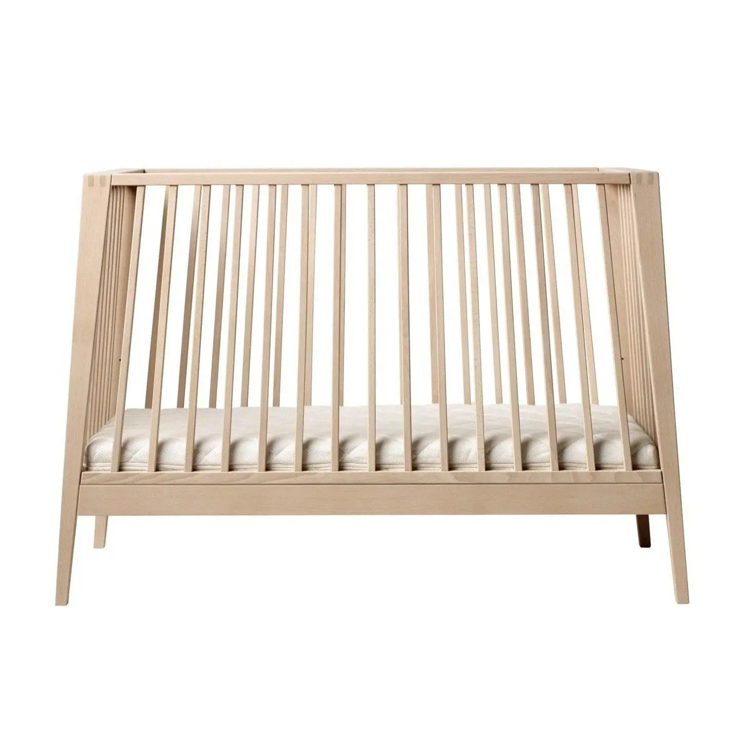 Leander Linea Cot Natural-Nursery Furniture - Cots-Leander | Baby Little Planet