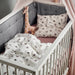 Leander Linea Organic Cot Bumper (Ship by Late August)-Nursery Furniture - Accessories-Baby Little Planet Hoppers Crossing