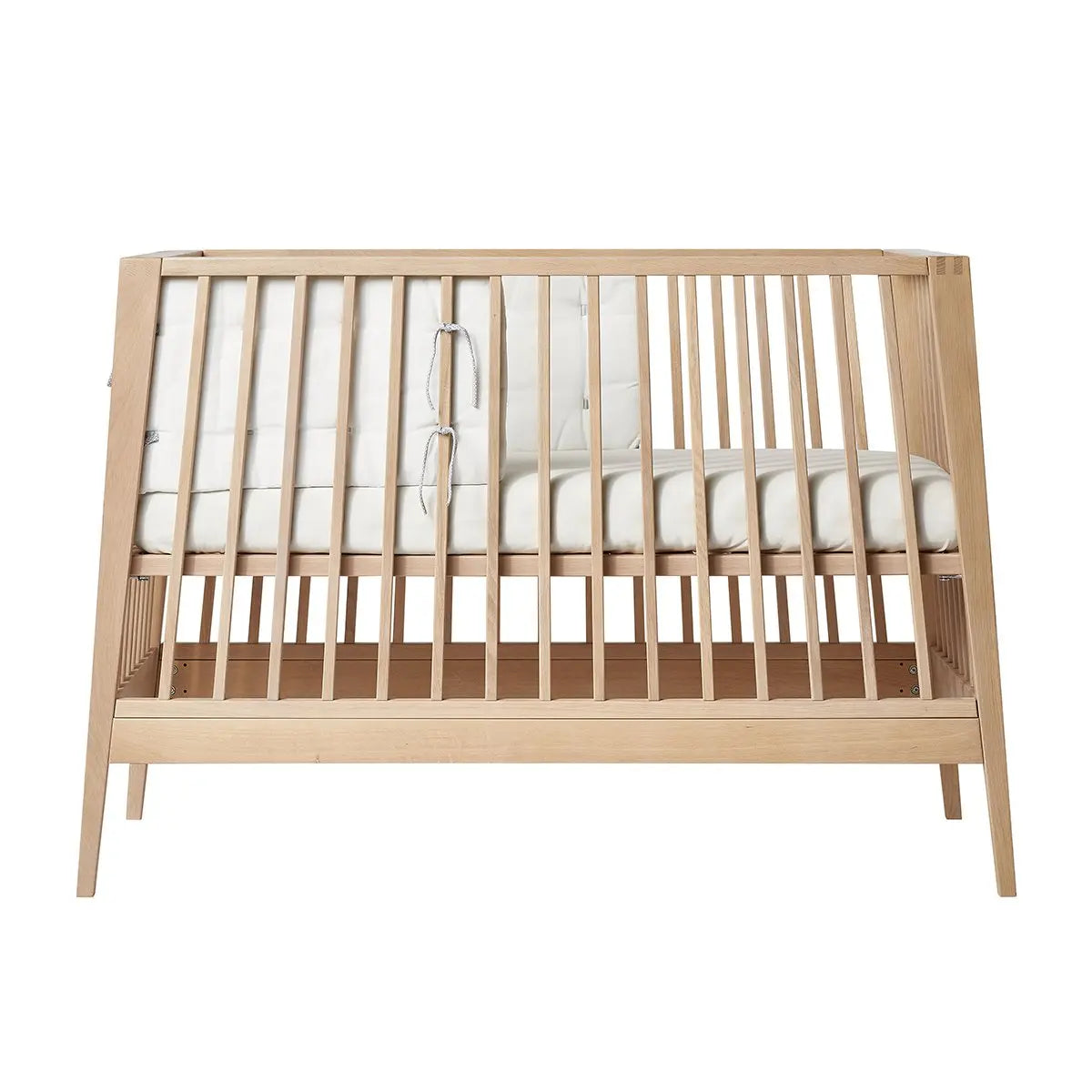 Leander Linea Organic Cot Bumper (Ship by Late August)-Nursery Furniture - Accessories-Baby Little Planet Hoppers Crossing