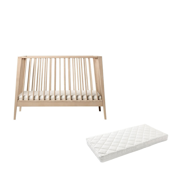 Leander Linea Cot With Mattress