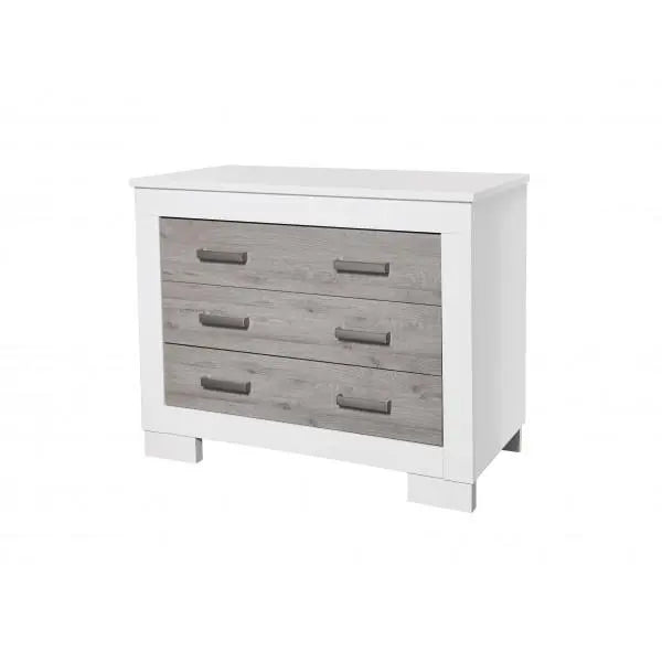 Love N Care Lucca Chest White Ash (Ship by late October)-Nursery Furniture - Drawers-Love n Care | Baby Little Planet