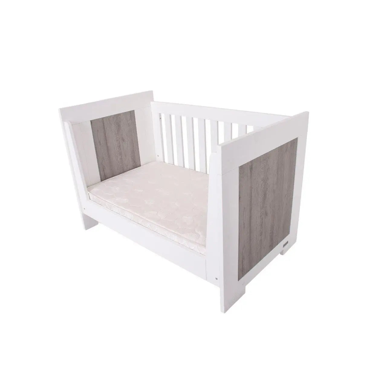 Love N Care Lucca Cot White Ash-Nursery Furniture - Cots-Baby Little Planet Hoppers Crossing