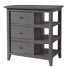 Love N Care Lyon Chest, Dark Grey (Ship by Early Nov)-Nursery Furniture - Drawers-Love n Care | Baby Little Planet