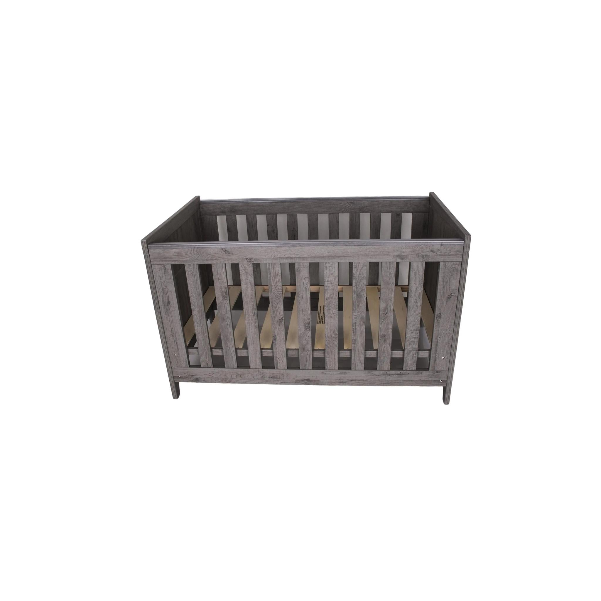 Love N Care Lyon Cot, Dark Grey-Nursery Furniture - Cots-Love n Care | Baby Little Planet