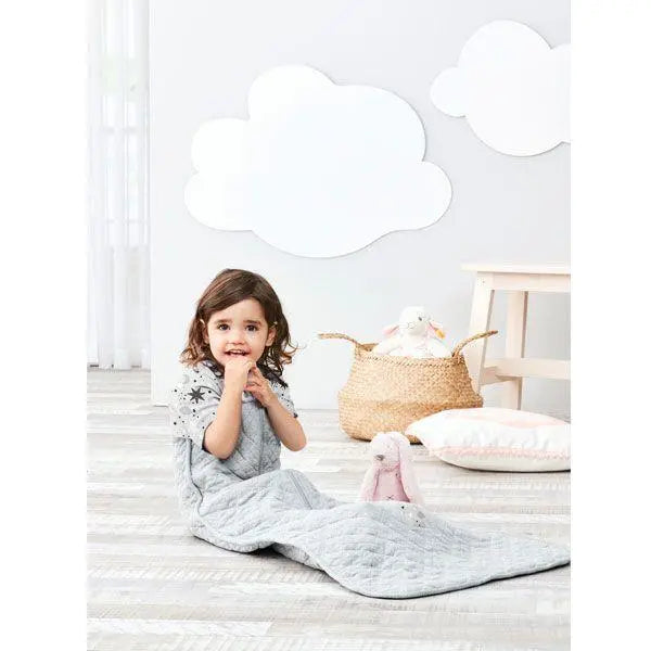 Love to Dream Sleep Bag 1 Tog - Grey-Bedtime - Sleep Bag-Baby Little Planet Hoppers Crossing