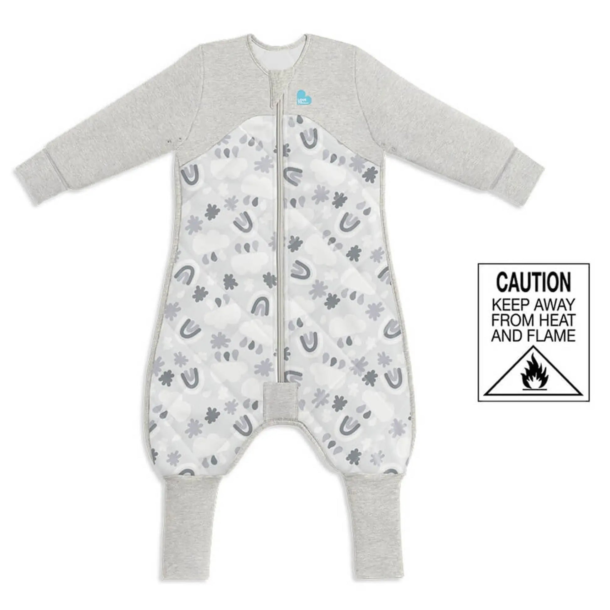Love to dream sleep suit with Organic Cotton & Australian Merino Wool 2.5 Tog-Bedtime - Sleep Suit-Baby Little Planet
