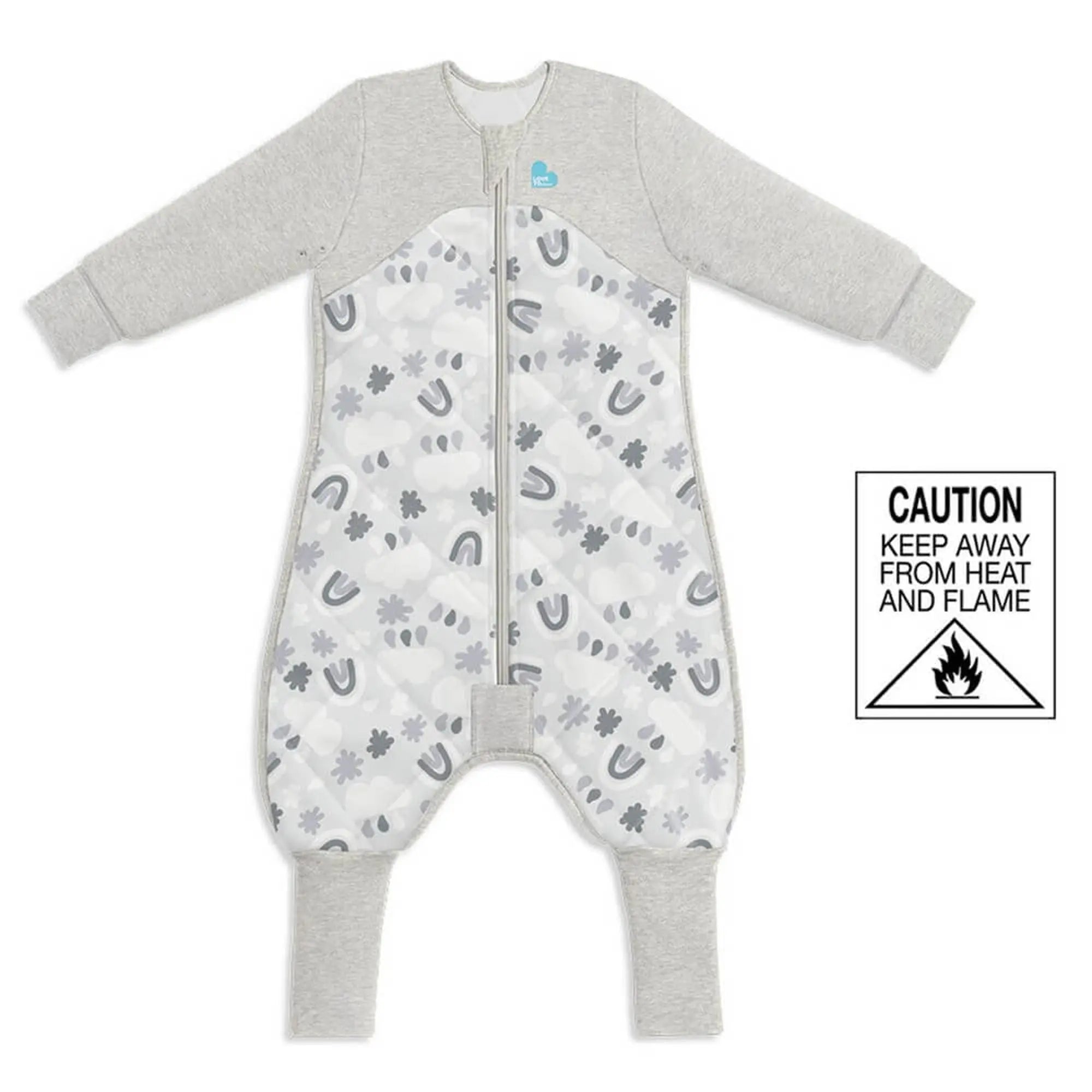 Love to dream sleep suit with Organic Cotton & Australian Merino Wool 2.5 Tog-Bedtime - Sleep Suit-Baby Little Planet