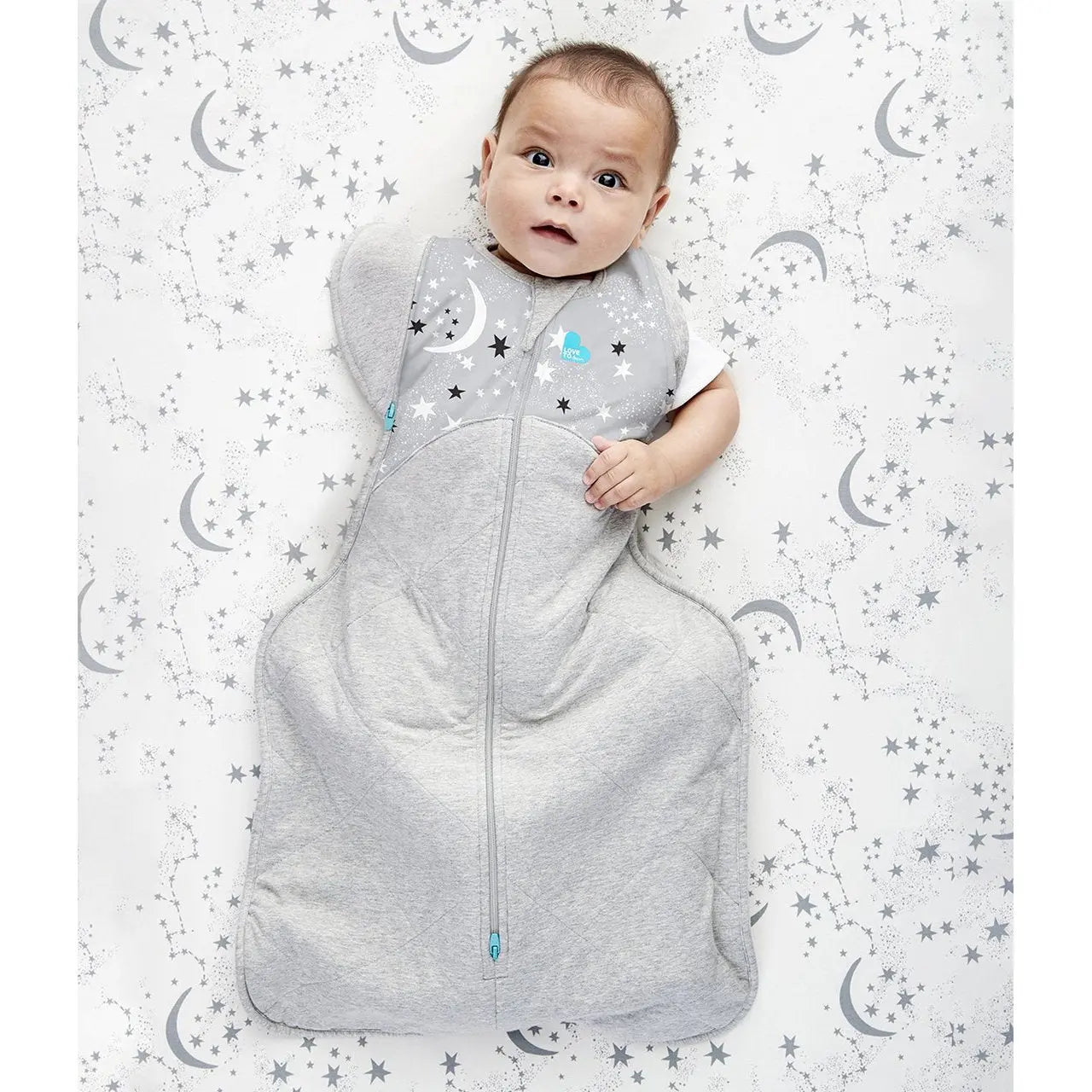 Love to Dream Swaddle Up Transition Bag Extra Warm 3.5 Tog - Grey-Bedtime - Swaddles and Wraps-Love to Dream | Baby Little Planet