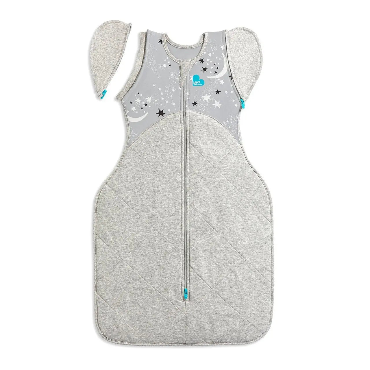 Love to Dream Swaddle Up Transition Bag Extra Warm 3.5 Tog - Grey-Bedtime - Swaddles and Wraps-Love to Dream | Baby Little Planet