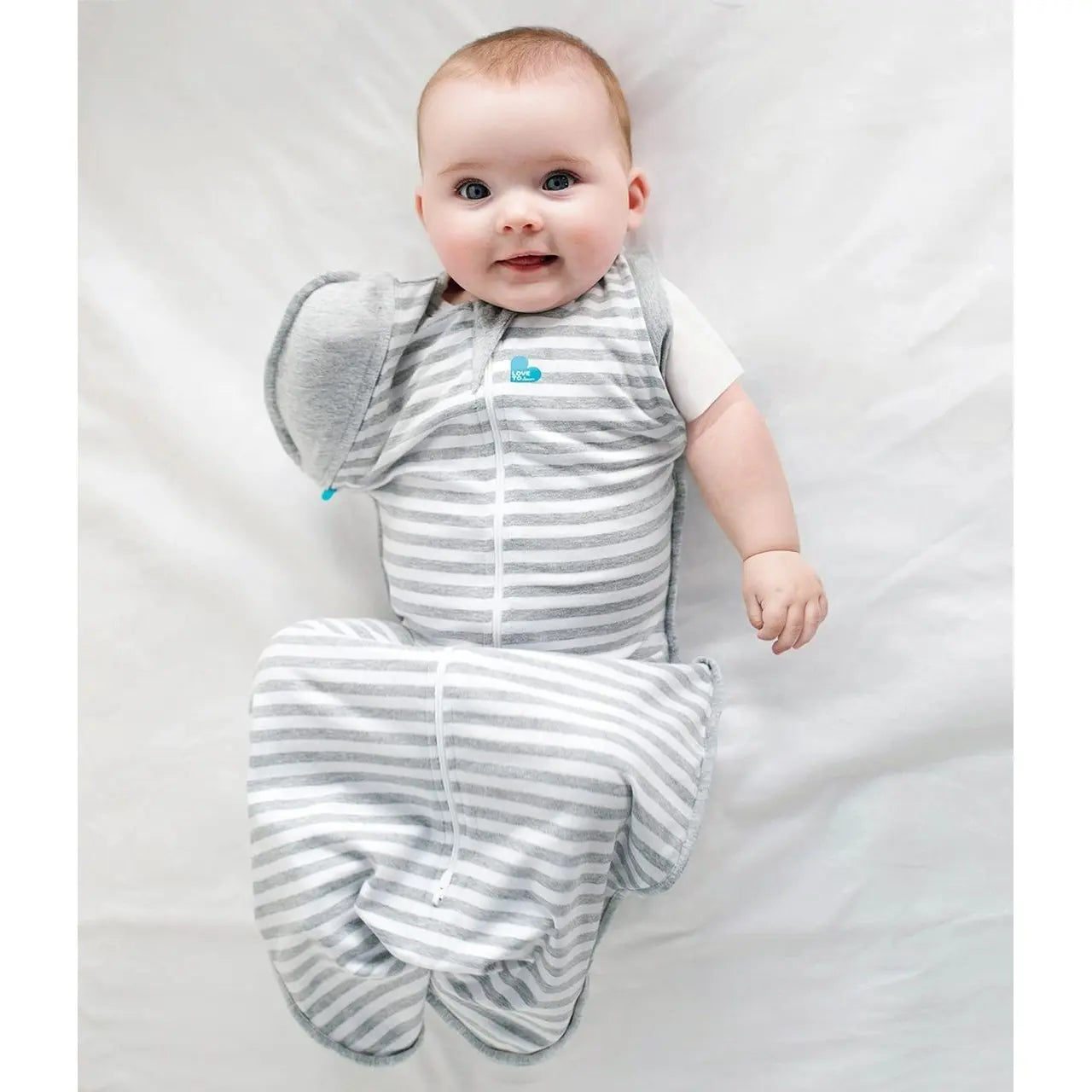 Love to Dream Swaddle Up Transition Bag Original 1 Tog - Grey-Bedtime - Swaddles and Wraps-Love to Dream | Baby Little Planet