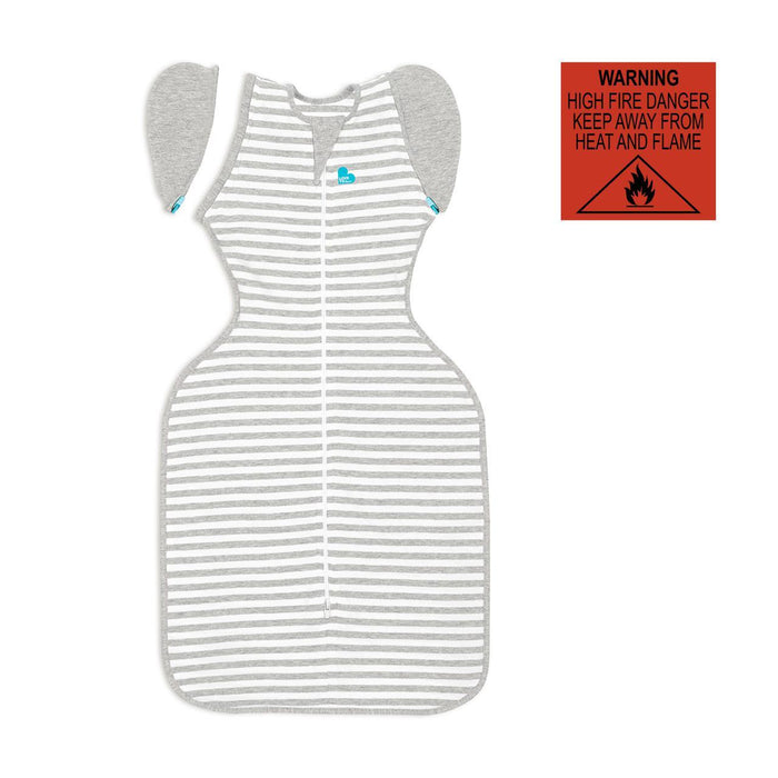 Love to Dream Swaddle Up Transition Bag Original 1 Tog - Grey-Bedtime - Swaddles and Wraps-Love to Dream | Baby Little Planet