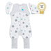 Love to Dream Swaddle Up Transition Suit Lite 0.2 Tog - White-Love to Dream-Baby Little Planet