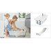 Stokke Flexi Bath, White-Bath Time - Baths and Stands-Stokke | Baby Little Planet