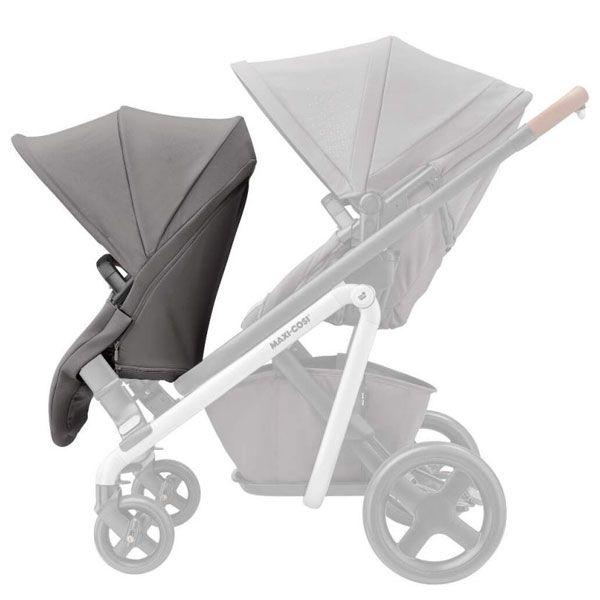 Maxi Cosi Lila Duo Seat Nomad Grey-Prams Strollers - Seat Pack-Maxi Cosi | Baby Little Planet