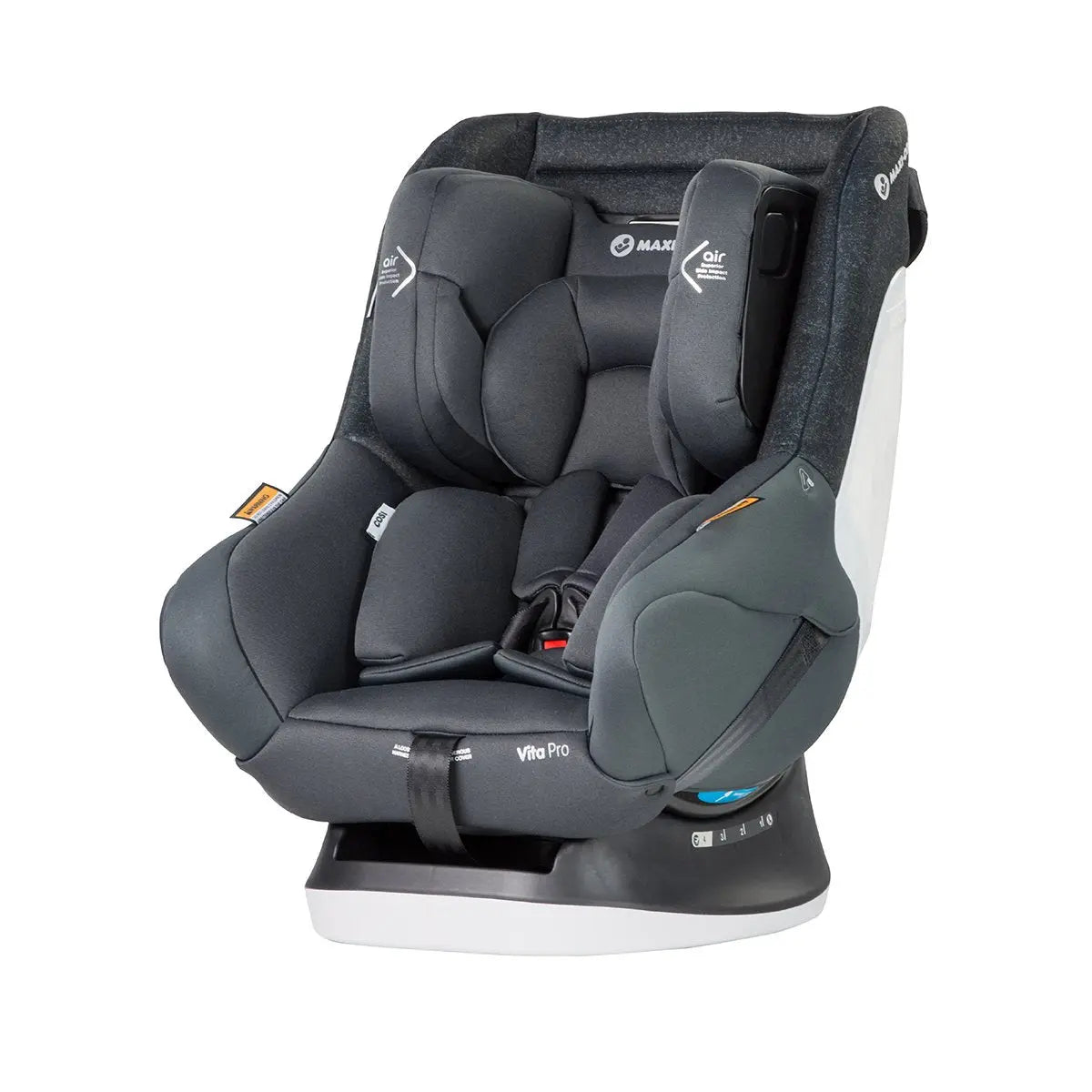 Maxi Cosi Vita Pro Convertible Car Seat Nomad Steel-Car Safety - Convertible Car Seats 0-4yrs-Maxi Cosi | Baby Little Planet