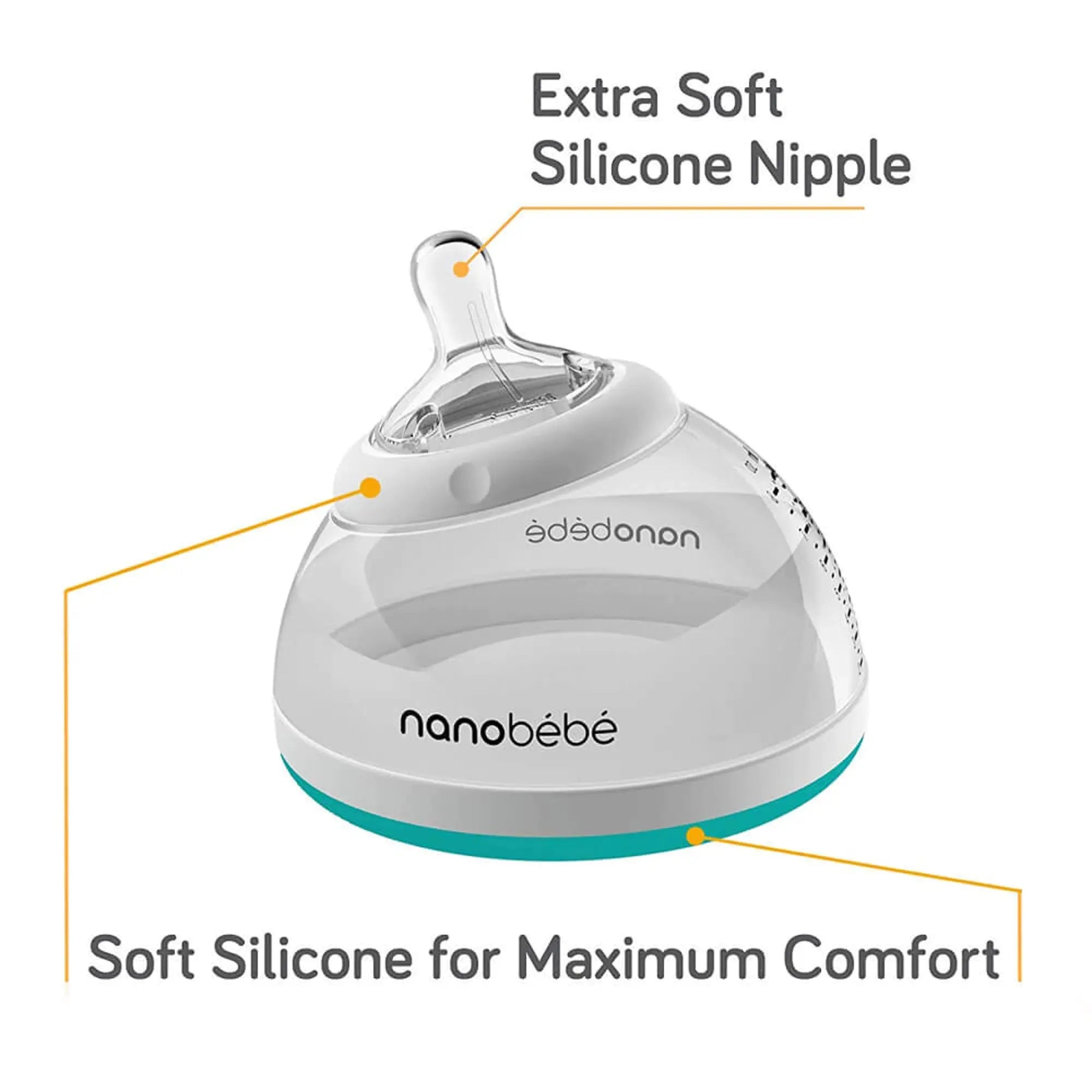 Nanobebe Bottle Transition 240ML 2 Pack  