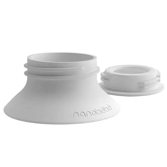 NANOBEBE BREAST PUMP ADAPTOR SET-Feeding - Bottles & Dummies-Nanobebe | Baby Little Planet
