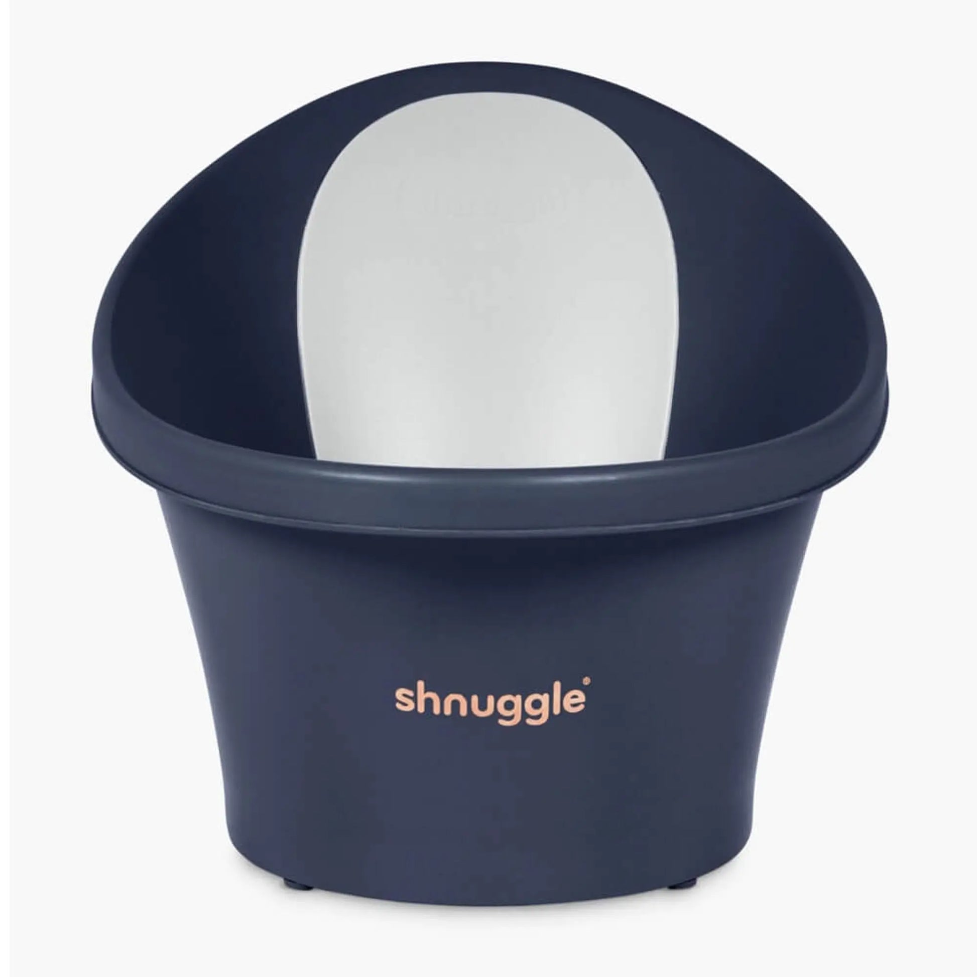 Shnuggle Bath Dark Grey-Bath Time - Baths and Stands-Baby Little Planet Hoppers Crossing